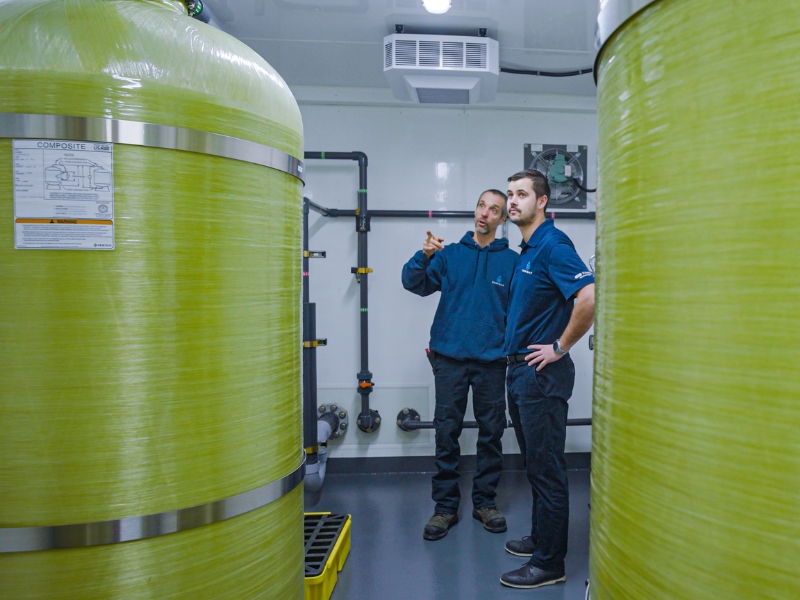 NSF Class A certified Viqua PRO UV disinfection
